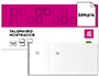 TALONARIO LIDERPAPEL MOSTRADOR 50X110 MM TL09 BLANCO CON MATRIZ