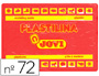 PLASTILINA JOVI 72 ROJO UNIDAD TAMAO GRANDE