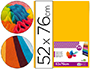 PAPEL SEDA LIDERPAPEL NARANJA 52X76 CM 18 GR -PAQUETE DE 25 HOJAS