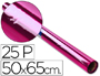 PAPEL CELOFAN ROLLO TREPADO ROSA 25 HOJAS DE 50X65 CM
