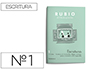 CUADERNO RUBIO CALIGRAFIA N 1