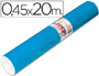 ROLLO ADHESIVO AIRONFIX UNICOLOR AZUL MATE MEDIO 67014ROLLO DE 20 MT