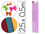 PAPEL CRESPON LIDERPAPEL 50 CM X 2.5M 34G/M2 LILA