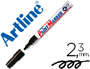 ROTULADOR ARTLINE MARCADOR PERMANENTE EK-400 XF NEGRO -PUNTA REDONDA 2.3 MM -METAL CAUCHO Y PLASTICO