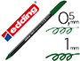 ROTULADOR EDDING PUNTA FIBRA 1200 VERDE OLIVA N.15 PUNTA REDONDA 0.5 MM