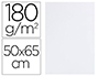 CARTULINA LIDERPAPEL 50X65 CM 180G/M2 BLANCO
