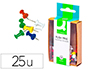 SEALIZADOR DE PLANOS Q-CONNECT CAJA DE 25 UNIDADES COLORES SURTIDOS
