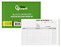 TALONARIO LIDERPAPEL ENTREGAS OCTAVO APAISADO 228 DUPLICADO -TEXTO EN PORTUGUES