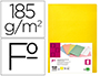 SUBCARPETA LIDERPAPEL FOLIO AMARILLO INTENSO 180G/M2