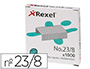GRAPAS REXEL 23/8 ACERO CAJA DE 1000 UNIDADES