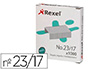 GRAPAS REXEL 23/17 ACERO CAJA 1000 UNIDADES