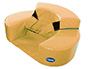 SILLON SUMO DIDACTIC BEBE 60X15 CM MARFIL