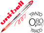 ROTULADOR UNI-BALL ROLLER UB-200 VISION ROJO 0,8 MM -UNIDAD