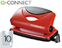 TALADRADOR Q-CONNECT KF02154 ROJO ABERTURA 1 MM CAPACIDAD 10 HOJAS