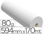 PAPEL REPROGRAFIA PPC PARA PLOTTER 594X170MT 80 GR