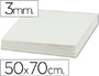 CARTON PLUMA LIDERPAPEL BLANCO DOBLE CARA 50X70CM ESPESOR 3MM