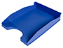 BANDEJA SOBREMESA PLASTICO Q-CONNECT AZUL OPACO 240X70X340 MM