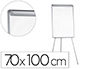 PIZARRA BLANCA Q-CONNECT CON TRIPODE 90X70X195CM PARA CONVENCIONES SUPERFICIE LACADAMAGNETICA ESCRITURA DIRECTA