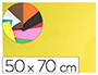 GOMA EVA LIDERPAPEL 50X70CM 60G/M2 ESPESOR 1.5MM AMARILLO