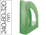 REVISTERO PLASTICO Q-CONNECT VERDE TRANSLUCIDO