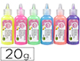 PURPURINA PEGAMENTO LIDERPAPEL FANTASIA COLORES METALICOS PASTELES BOTE DE 20 GR