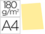 SUBCARPETA CARTULINA GIO DIN A4 AMARILLO PASTEL 180 G/M2