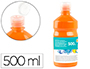 TEMPERA LIQUIDA LIDERPAPEL ESCOLAR 500 ML NARANJA