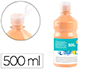 TEMPERA LIQUIDA LIDERPAPEL ESCOLAR 500 ML CARNE