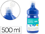 TEMPERA LIQUIDA LIDERPAPEL ESCOLAR 500 ML AZUL MARINO