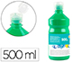 TEMPERA LIQUIDA LIDERPAPEL ESCOLAR 500 ML VERDE