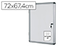 VITRINA DE ANUNCIOS BI-OFFICE FONDO MAGNETICO EXTRAPLANA DE INTERIOR 720X674 MM