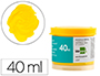 TEMPERA LIDERPAPEL ESCOLAR 40 ML AMARILLO