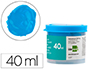 TEMPERA LIDERPAPEL ESCOLAR 40 ML AZUL CIAN
