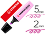 ROTULADOR STABILO BOSS PASTEL FLUORESCENTE 70 BRISA VIOLETA