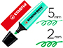 ROTULADOR STABILO BOSS PASTEL FLUORESCENTE 70 PIZCA DE MENTA
