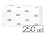TOALLA DE PAPEL ENGARZADA 2 CAPAS 21,8X23 CM PAQUETE DE 250 UNIDADES PARA DISPENSADOR H3