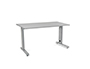 MESA DE OFICINA ROCADA METAL 2001AC02 ALUMINIO /GRIS 140X80 CM