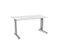 MESA DE OFICINA ROCADA METAL 2001AC04 ALUMINIO /BLANCO 140X80 CM