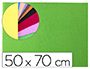 GOMA EVA LIDERPAPEL 50X70CM 60G/M2 ESPESOR 2MM TEXTURA TOALLA VERDE