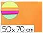 GOMA EVA LIDERPAPEL 50X70CM 60G/M2 ESPESOR 2MM FLUOR NARANJA