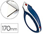 CUTER Q-CONNECT XS6200 METALICO ANCHO AZUL Y GRIS CON MANGO DE PLASTICO Y COMPARTIMENTO PARA CUCHILLAS