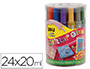 PURPURINA PEGAMENTO UHU GLITTER GLUE MIX BOTE 24 UNIDADES COLORES SURTIDOS 20 ML
