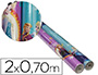 PAPEL DE REGALO INFANTIL FROZEN ROLLO ANCHO 70 CM LONGITUD 2 M MODELOS SURTIDOS GRAMAJE 60 GR